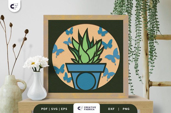 Butterfly Succulent 3D Paper Cutting File Review