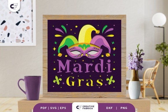 Fat Tuesday Mardi Gras 3D SVG: A Brand Design Review