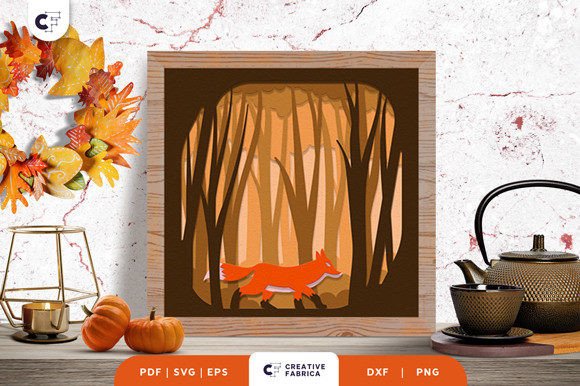 Red Fox in Forest Fall 3D SVG: A Crafterβs Review