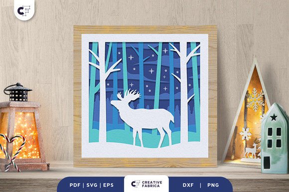 Winter Forest 3D Light Box Papercut: A Designer’s Real-World Review for Brand & Marketing Projects